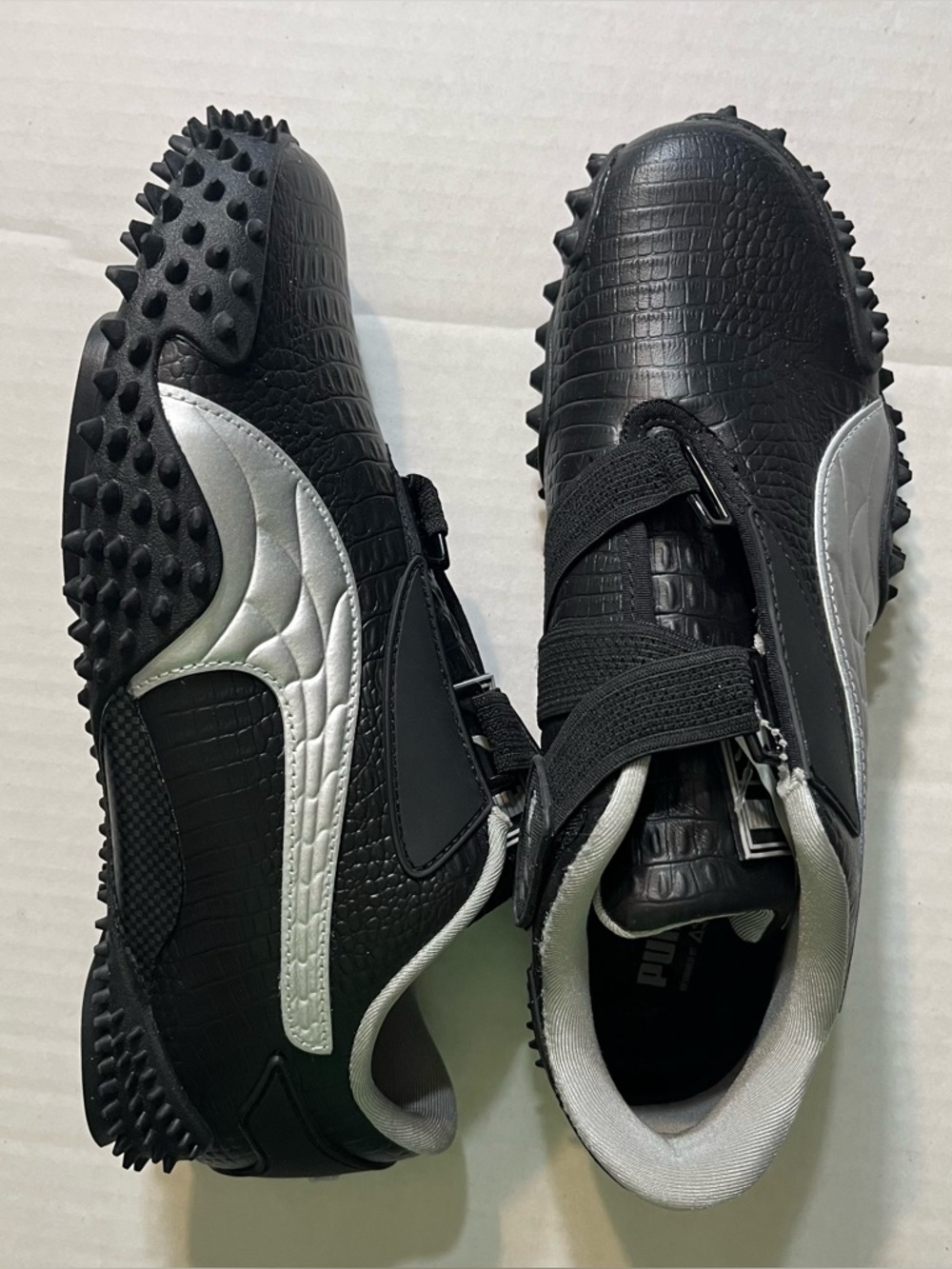 Puma X A$AP Rocky Mostro OG Sneakers Mens Sz 8 Black / White Shoes 404408-01**